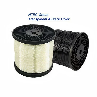 Utlösningstråd för växthus i polyester – 2,20 mm (vit/svart)